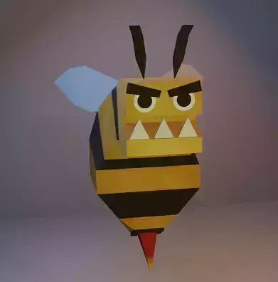 Evil bee enemy