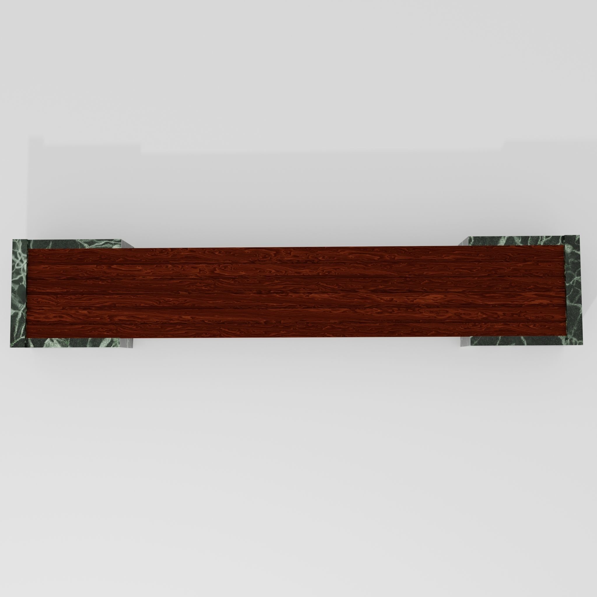 Marble Bench 3D model_11