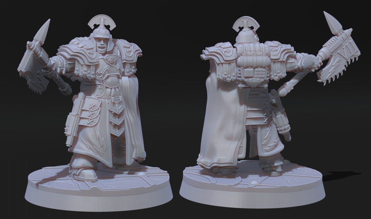 Tempest Legion - Generals 3D print model_3