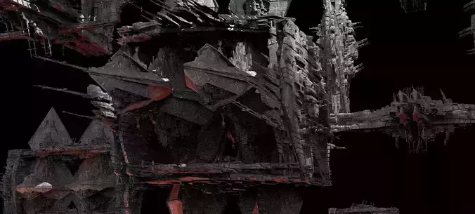 Hospital facility Cube Space station 3