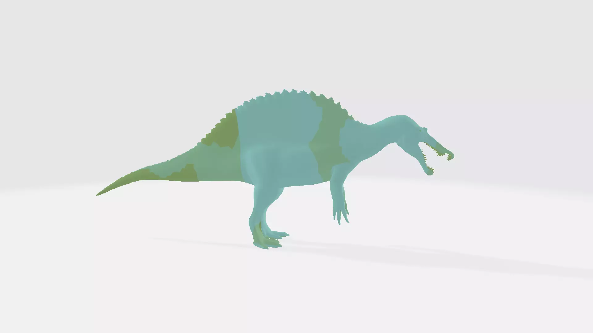 spinosaurus dinosaur 3D model_0