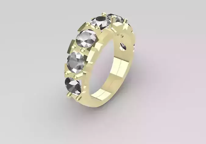Mens Half Carat Ring