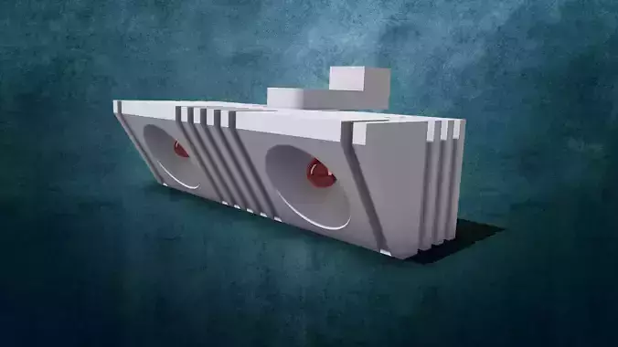 Spotlight to Sandcrawler 3D print model
