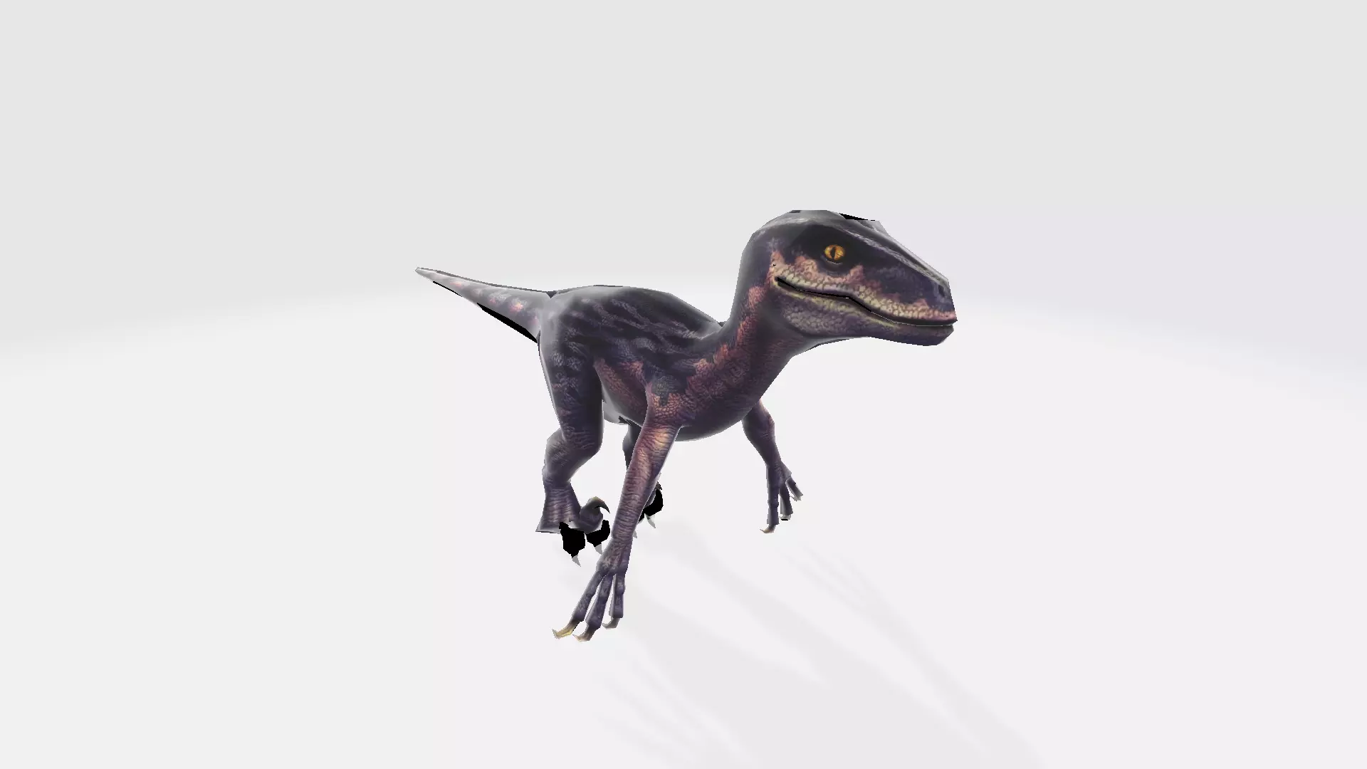 veloc dinosaur 3D model_0