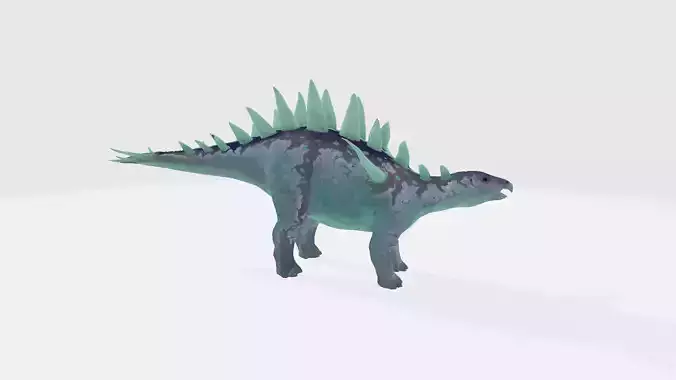 Yingshanosaurus dinosaur with spikes