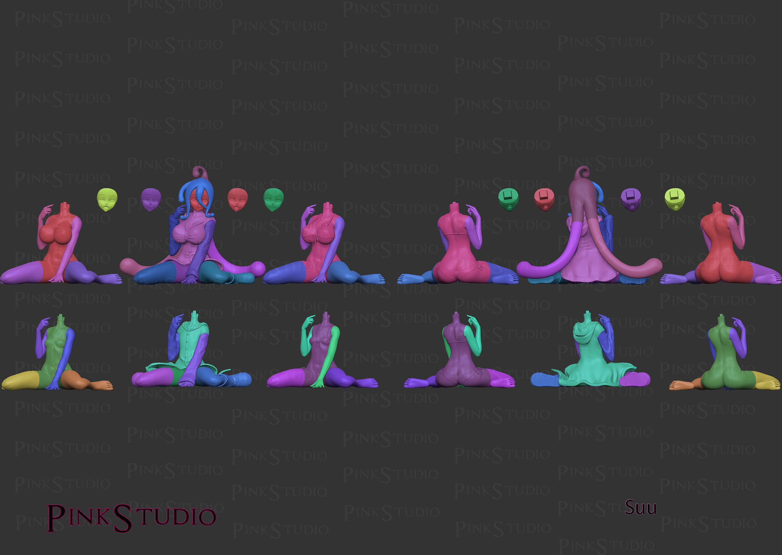 Monster Musume - Suu 3D print model_22