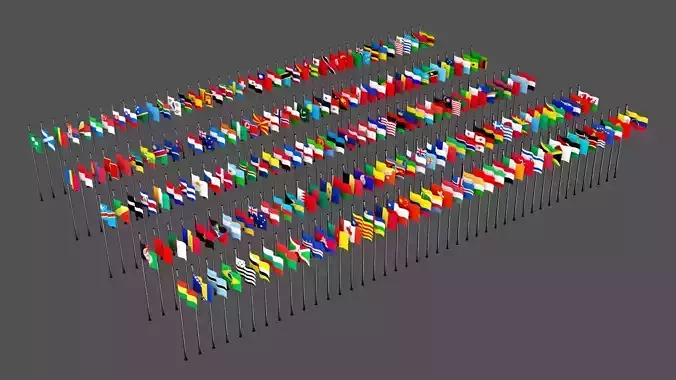 All World Countries Flags