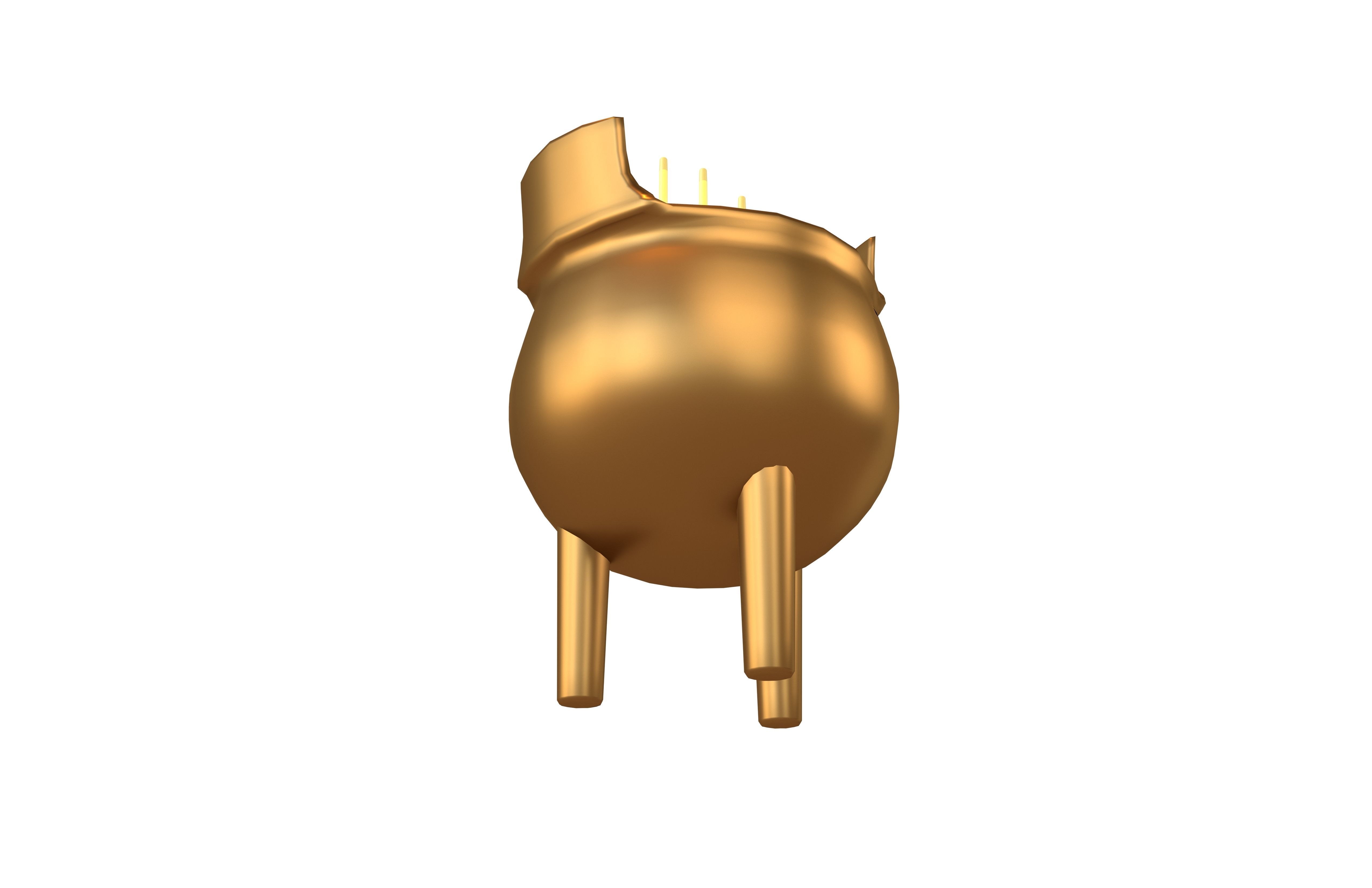 Cartoon Incense Burner Pack Vol 1 Low-poly 3D model_16