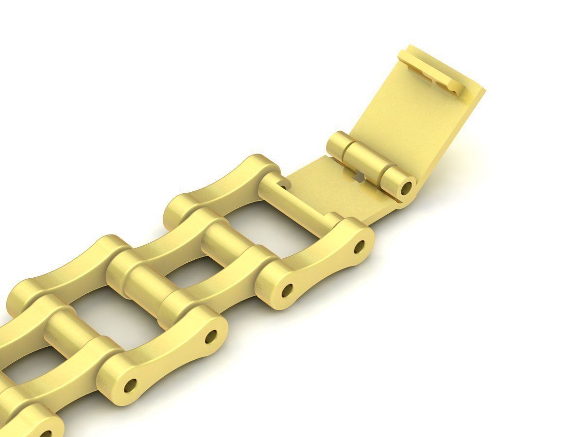 18k men bracelets 3447 3D print model_2