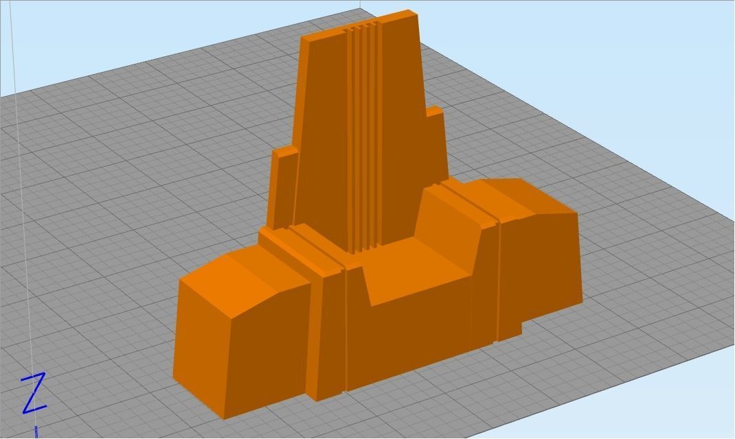 DARTH VADER THRONE 3D print model_3