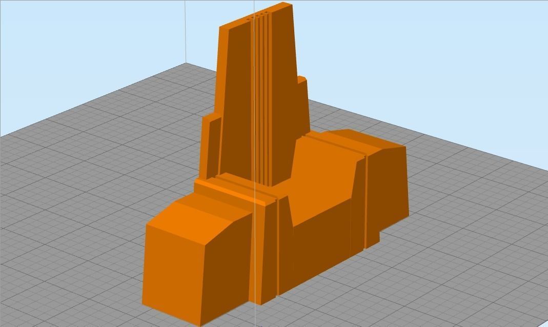 DARTH VADER THRONE 3D print model_5