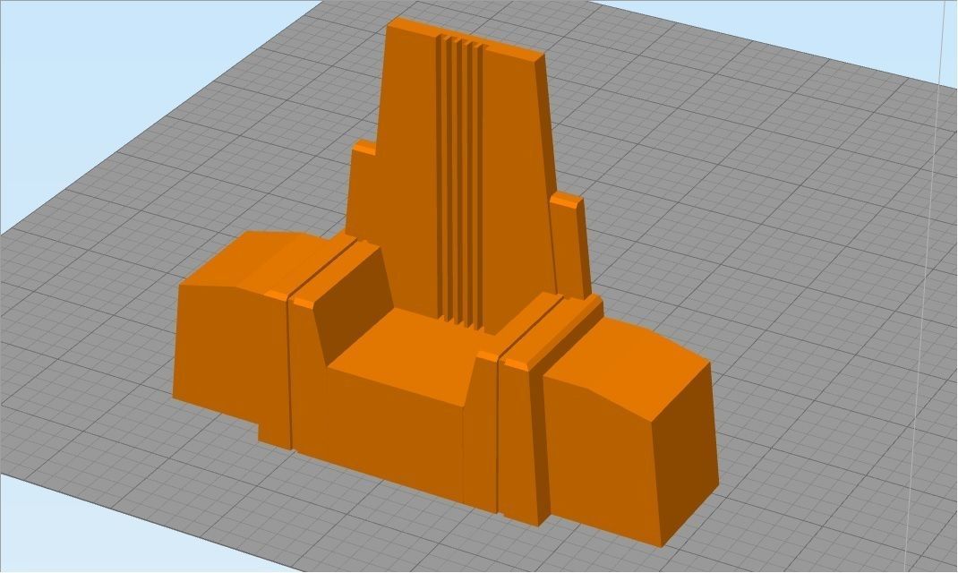 DARTH VADER THRONE 3D print model_2