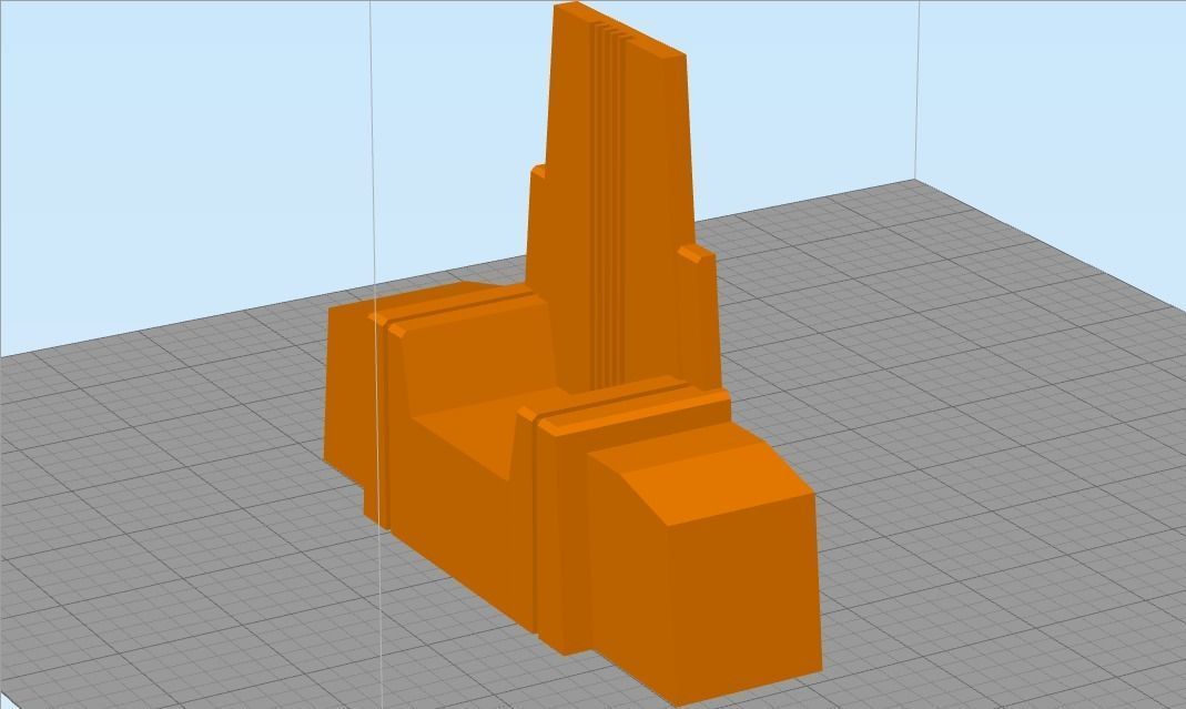 DARTH VADER THRONE 3D print model_4