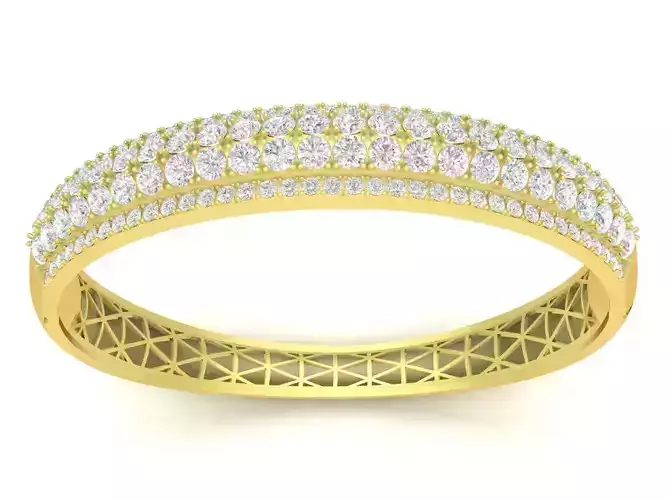 luxury diamond women bangle 3451