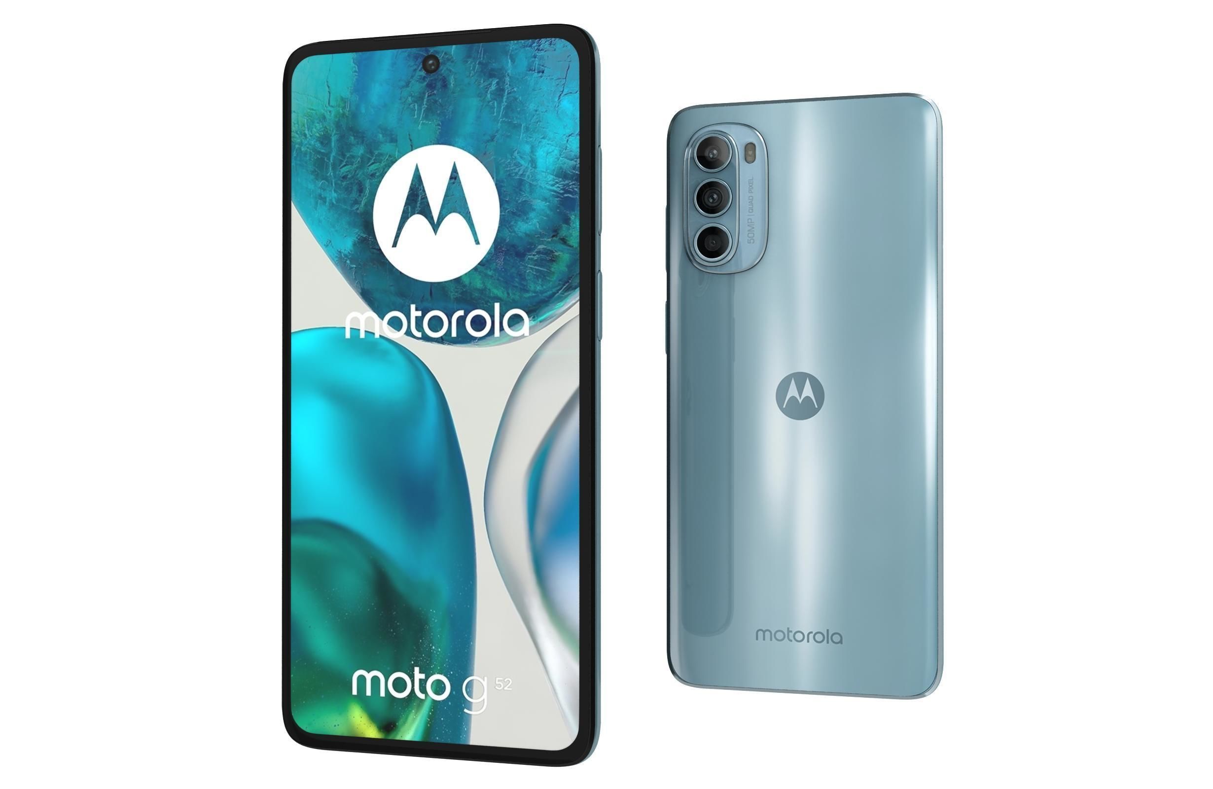 Motorola Moto G52 Charcoal Gray 3D model_5