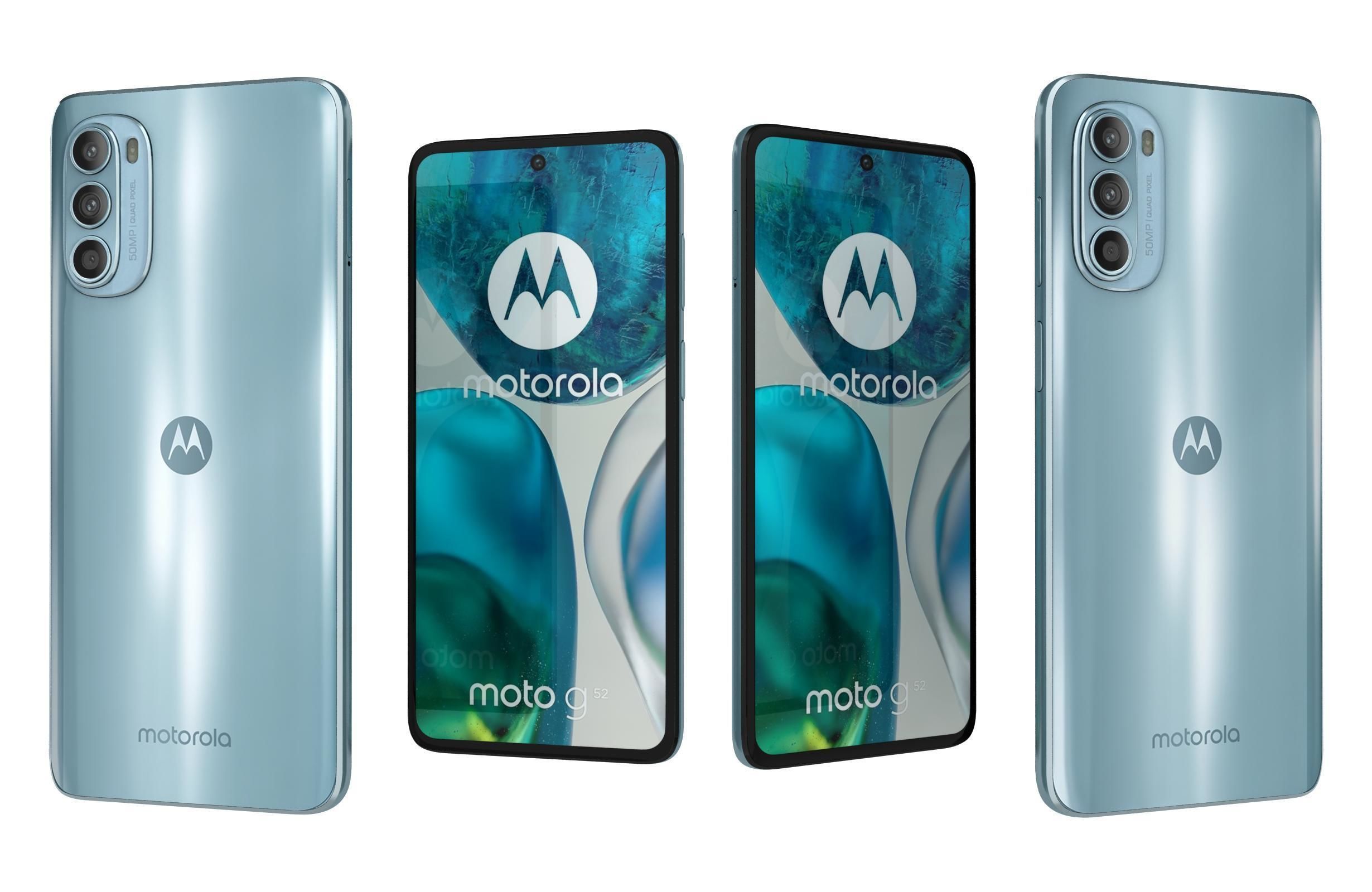 Motorola Moto G52 Charcoal Gray 3D model_8