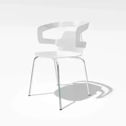 Modern White Chair