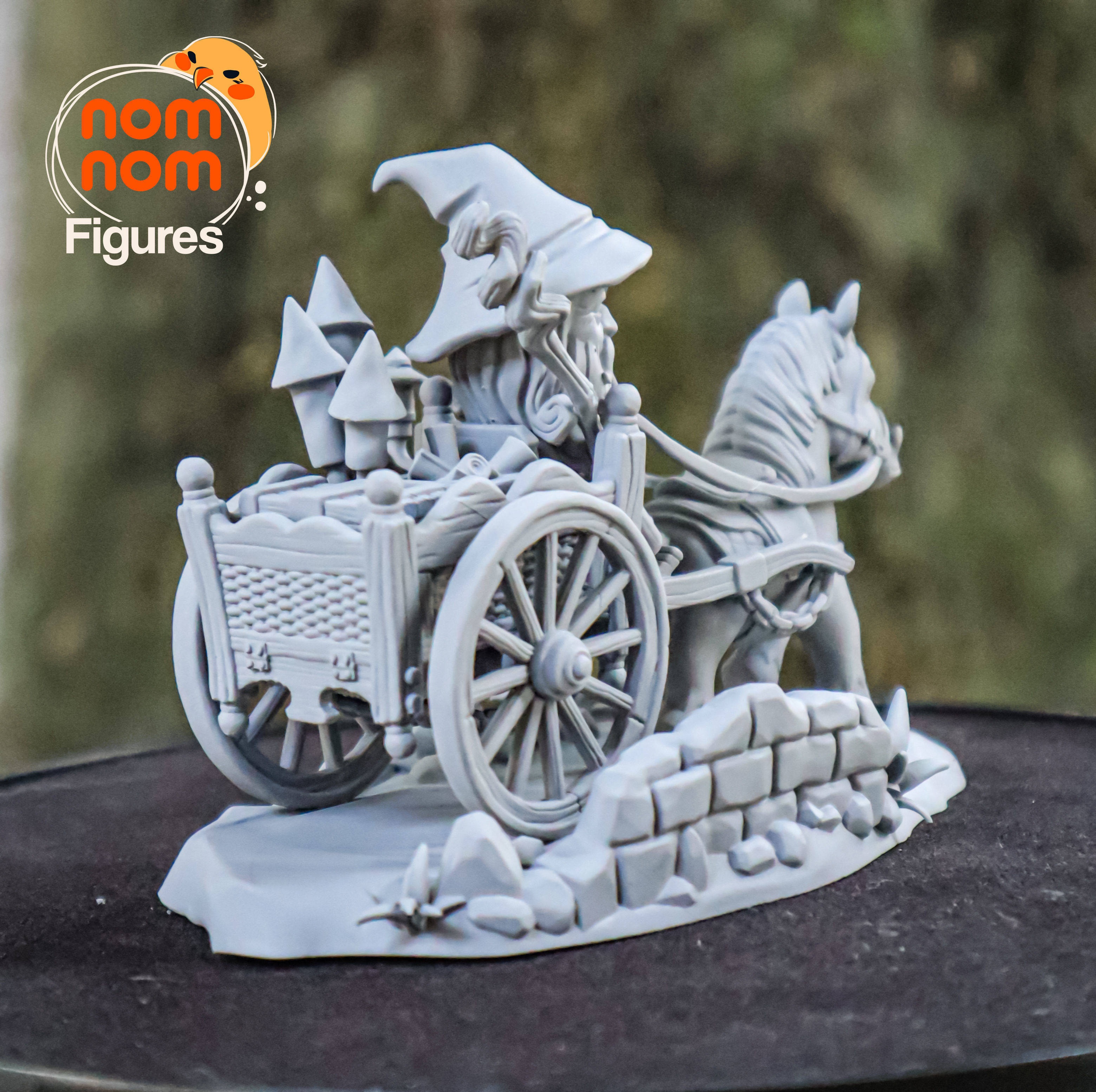 Chibi Gandalf - Lord of the Rings 3D print model_6