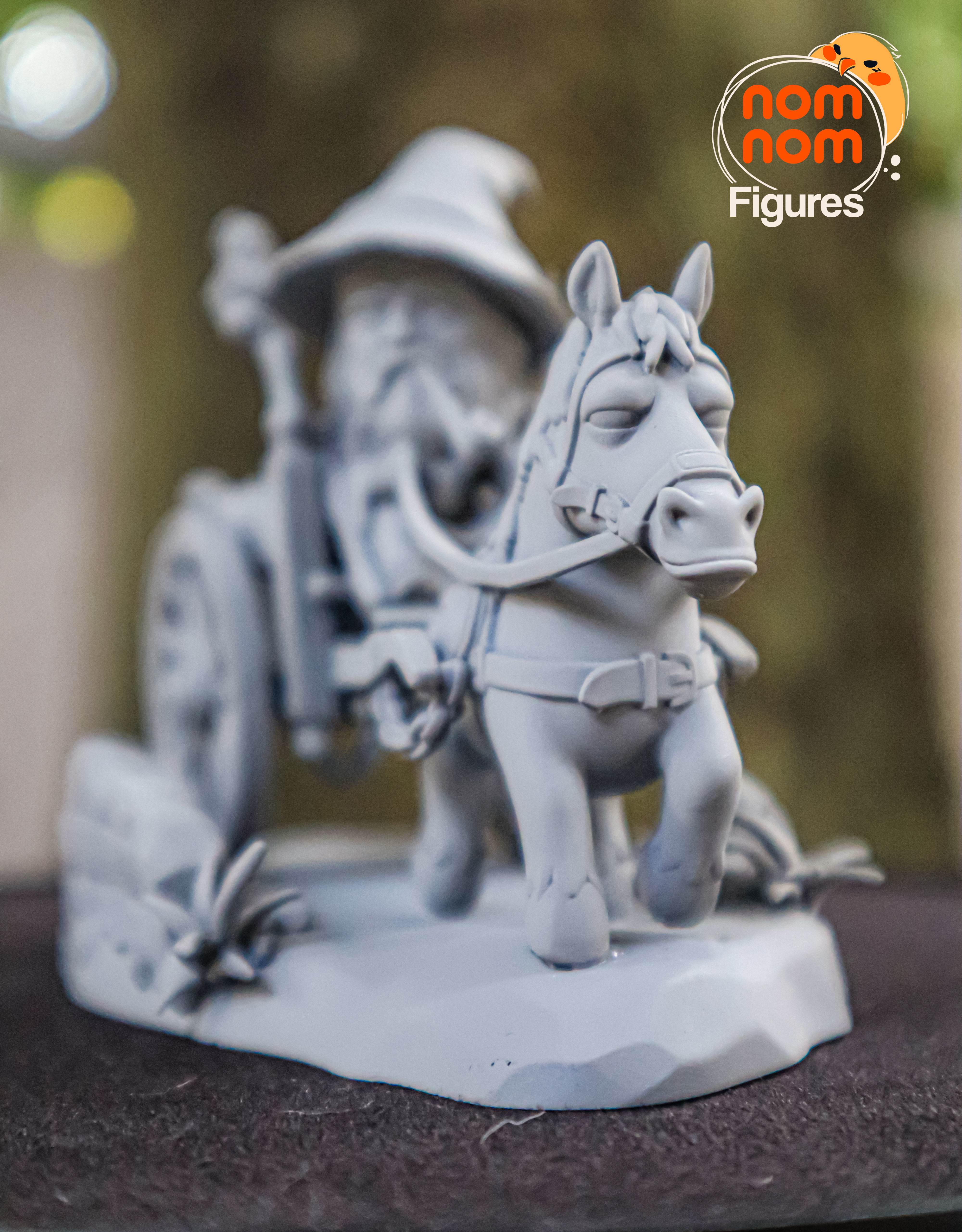 Chibi Gandalf - Lord of the Rings 3D print model_8