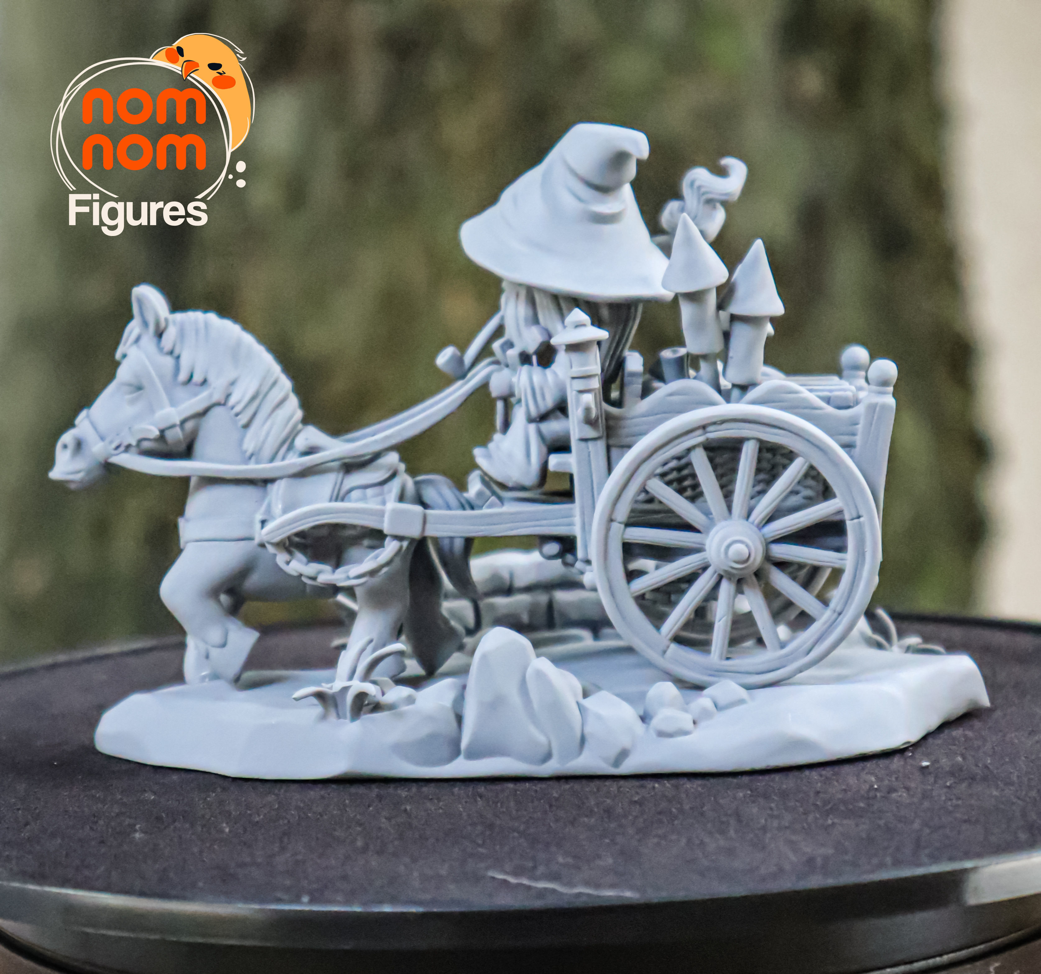 Chibi Gandalf - Lord of the Rings 3D print model_4