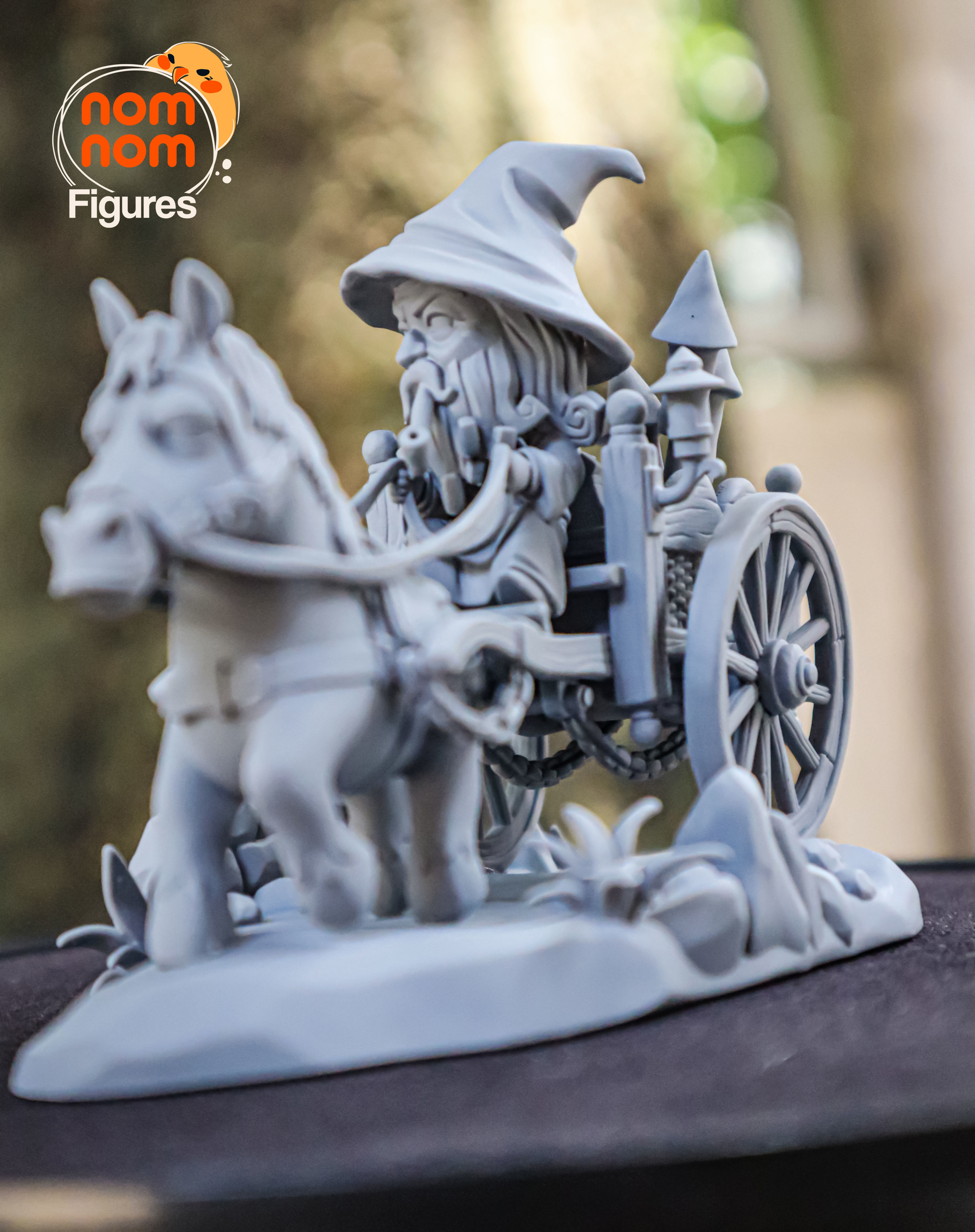 Chibi Gandalf - Lord of the Rings 3D print model_9