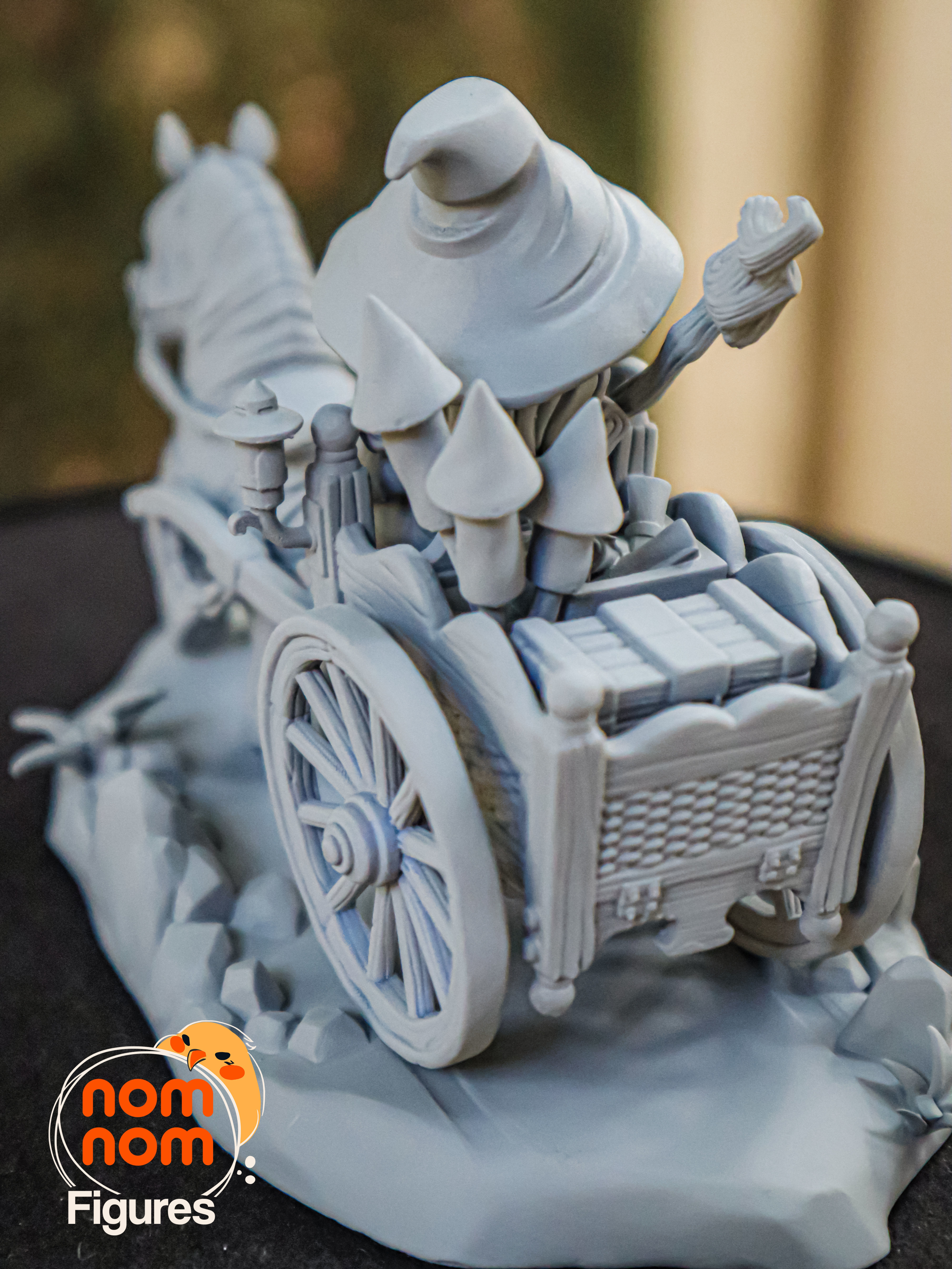 Chibi Gandalf - Lord of the Rings 3D print model_11