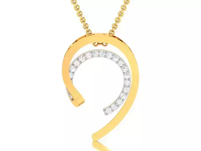 Women Pendant 3dm STL OBJ FBX Render Details