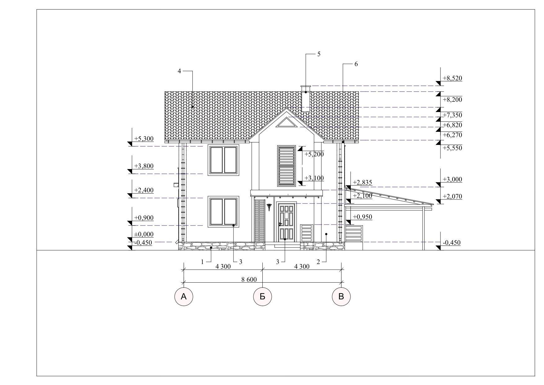 village house archicad19  Artlantis 5 3D model_6