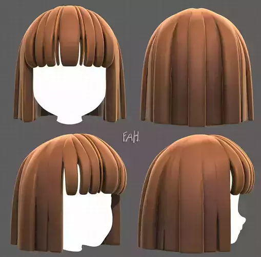 Base Hair for girl V01