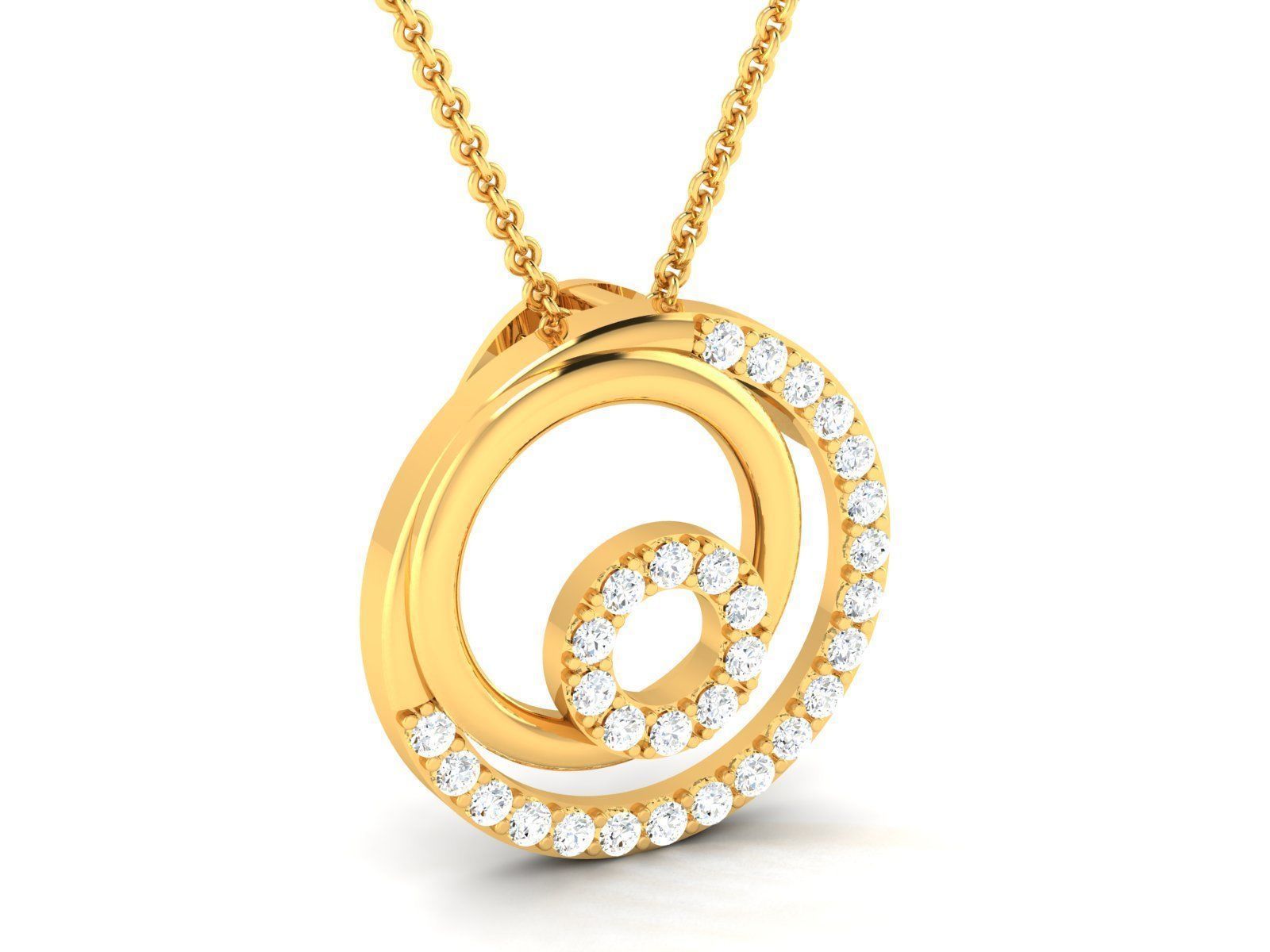 Women Pendant 3dm STL OBJ FBX Render Details 3D print model_12