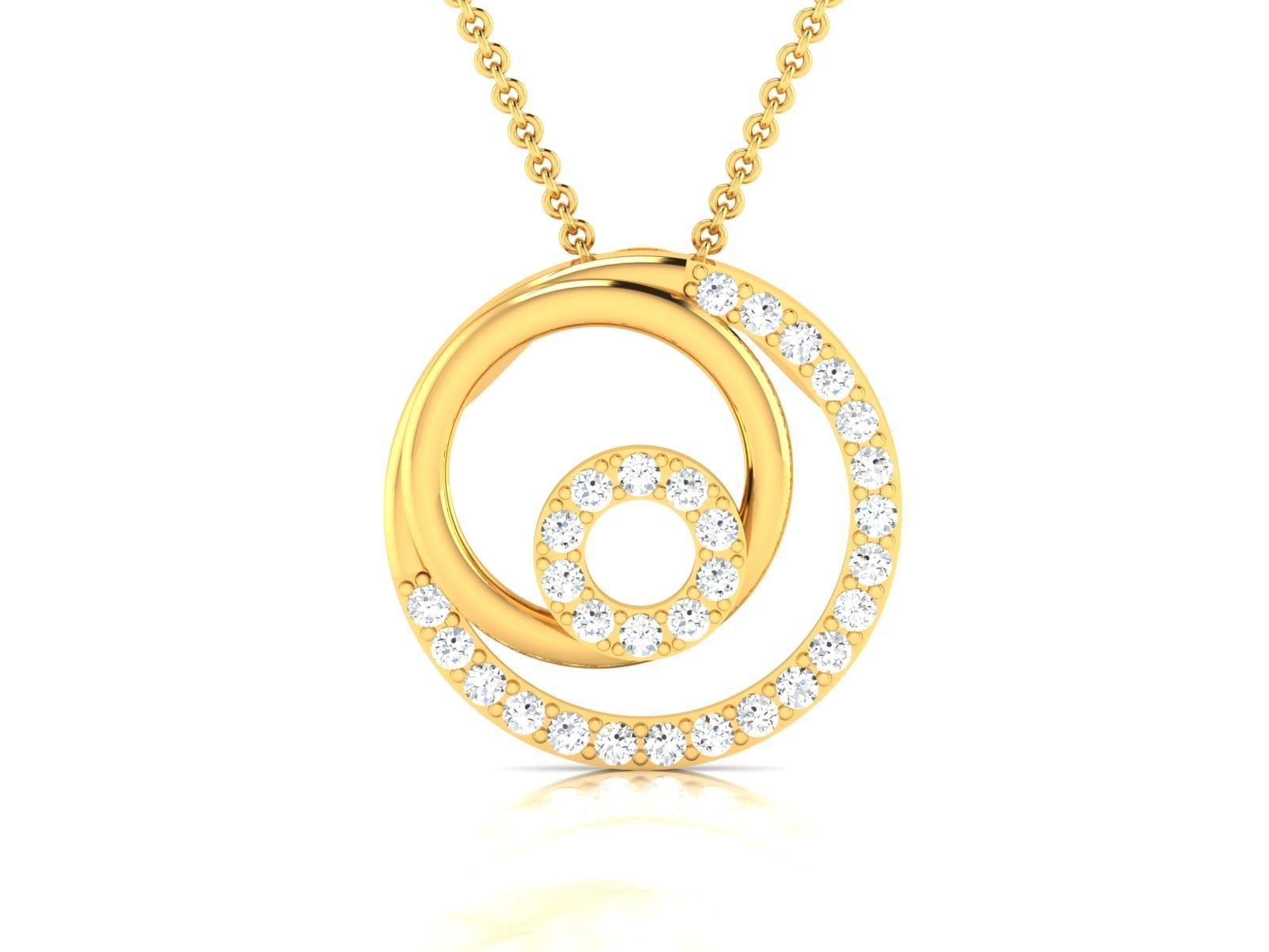 Women Pendant 3dm STL OBJ FBX Render Details 3D print model_7