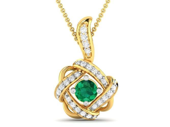 Women Pendant 3dm STL OBJ FBX Render Details 3D print model