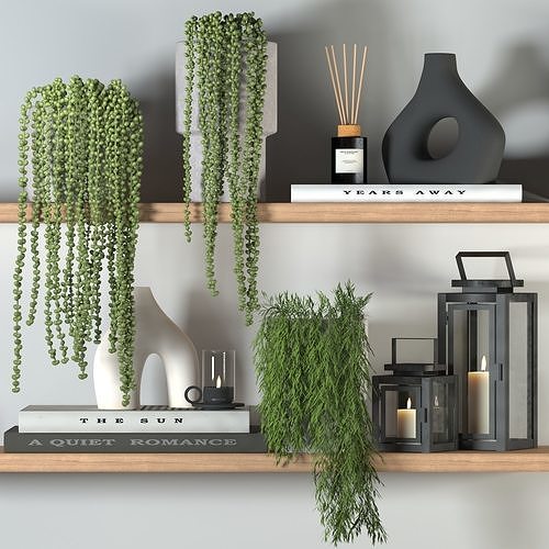decorative set 02 3D model