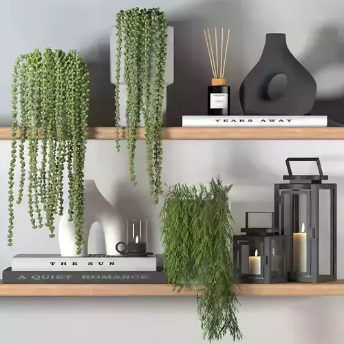 decorative set 02 3D model