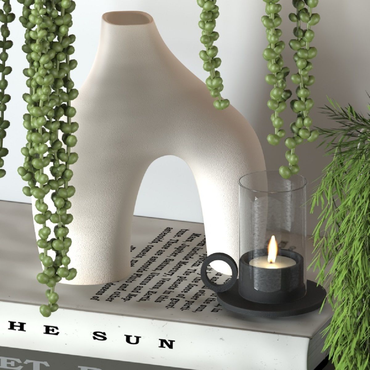 decorative set 02 3D model_1