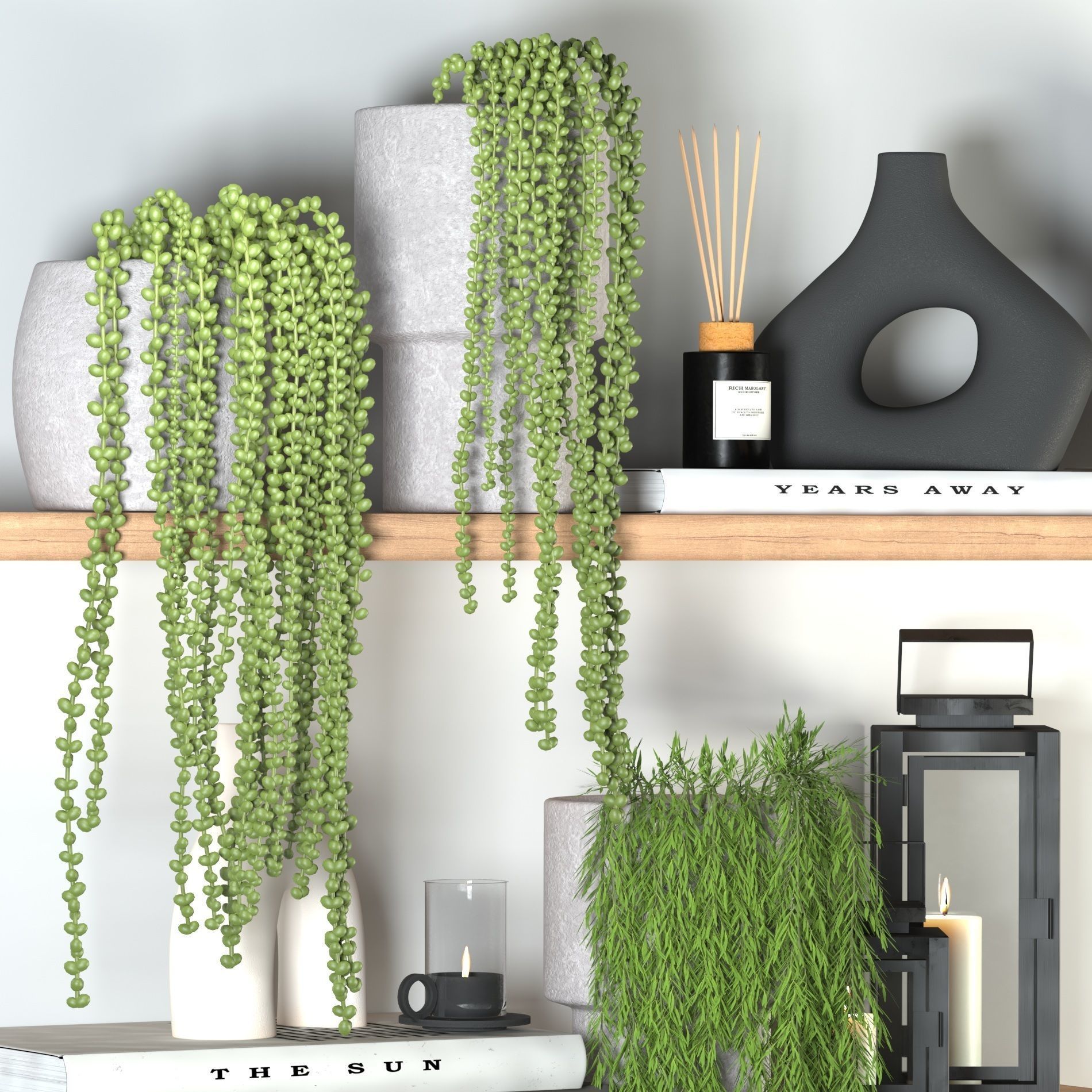 decorative set 02 3D model_4