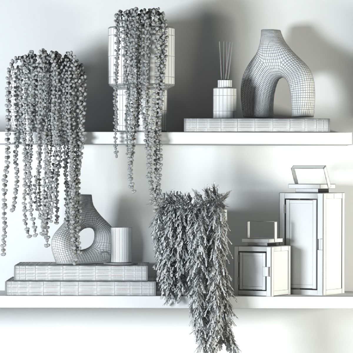 decorative set 02 3D model_7