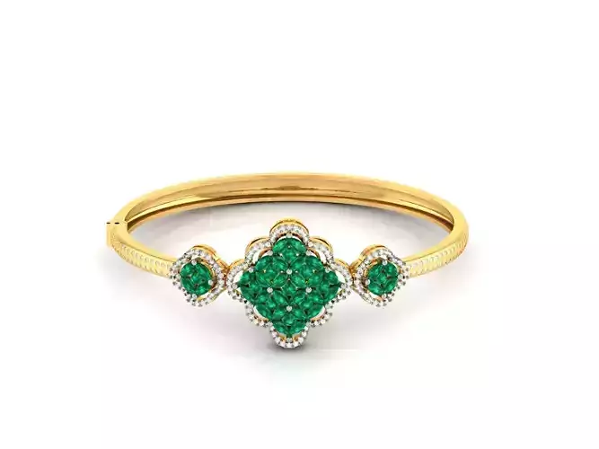 Women Bangle 3dm STL OBJ FBX Render Details