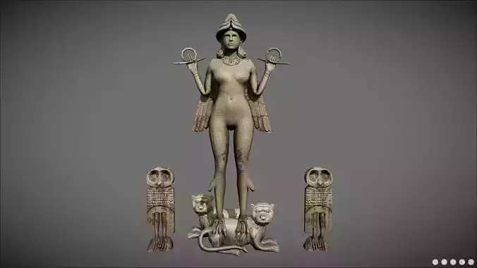 Ishtar Mesopotamian Goddess Ereshkigal