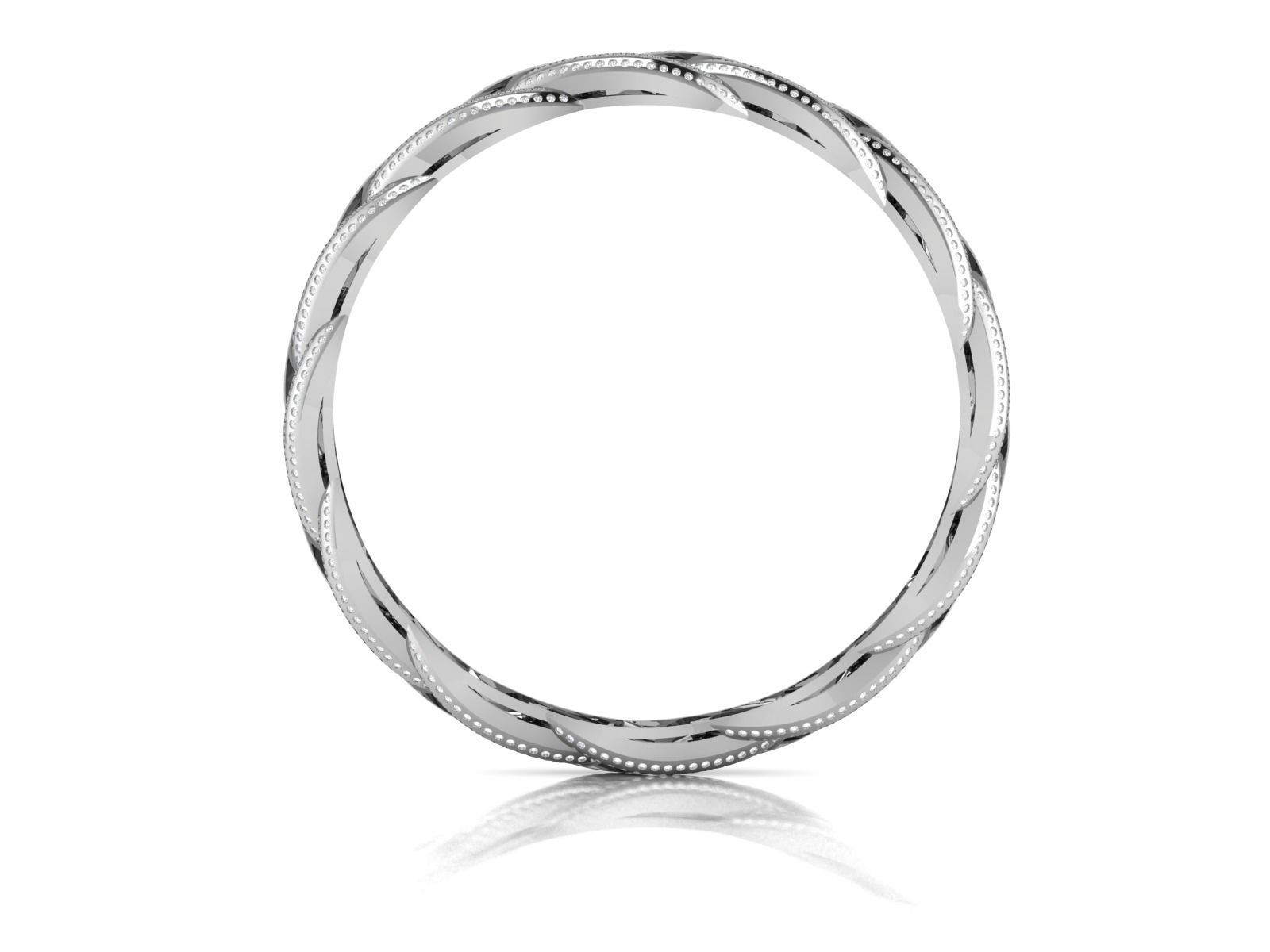 Women Bangle 3dm STL OBJ FBX Render Details 3D print model_4