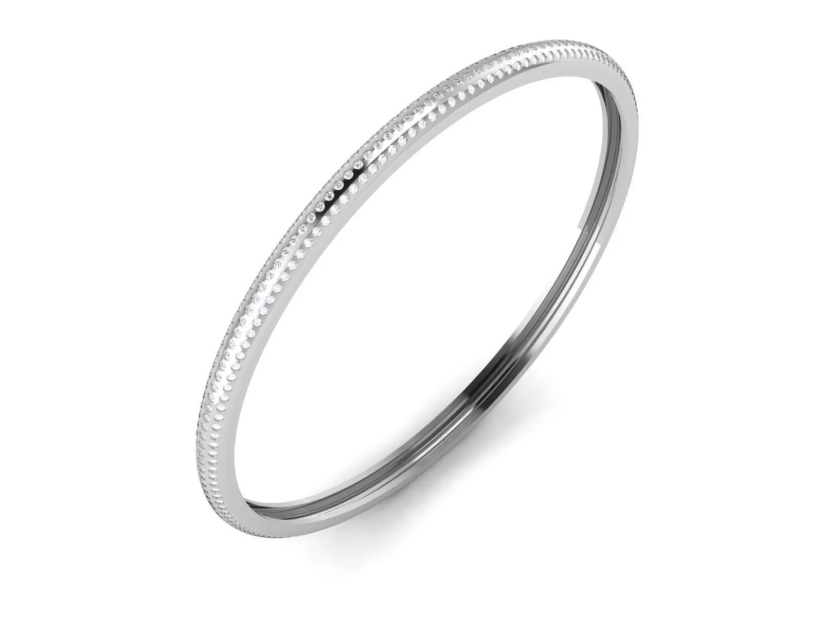 Women Bangle 3dm STL OBJ FBX Render Details 3D print model_0