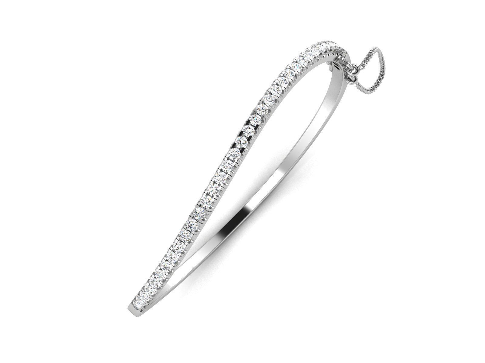 Women Bangle 3dm STL OBJ FBX Render Details 3D print model_1