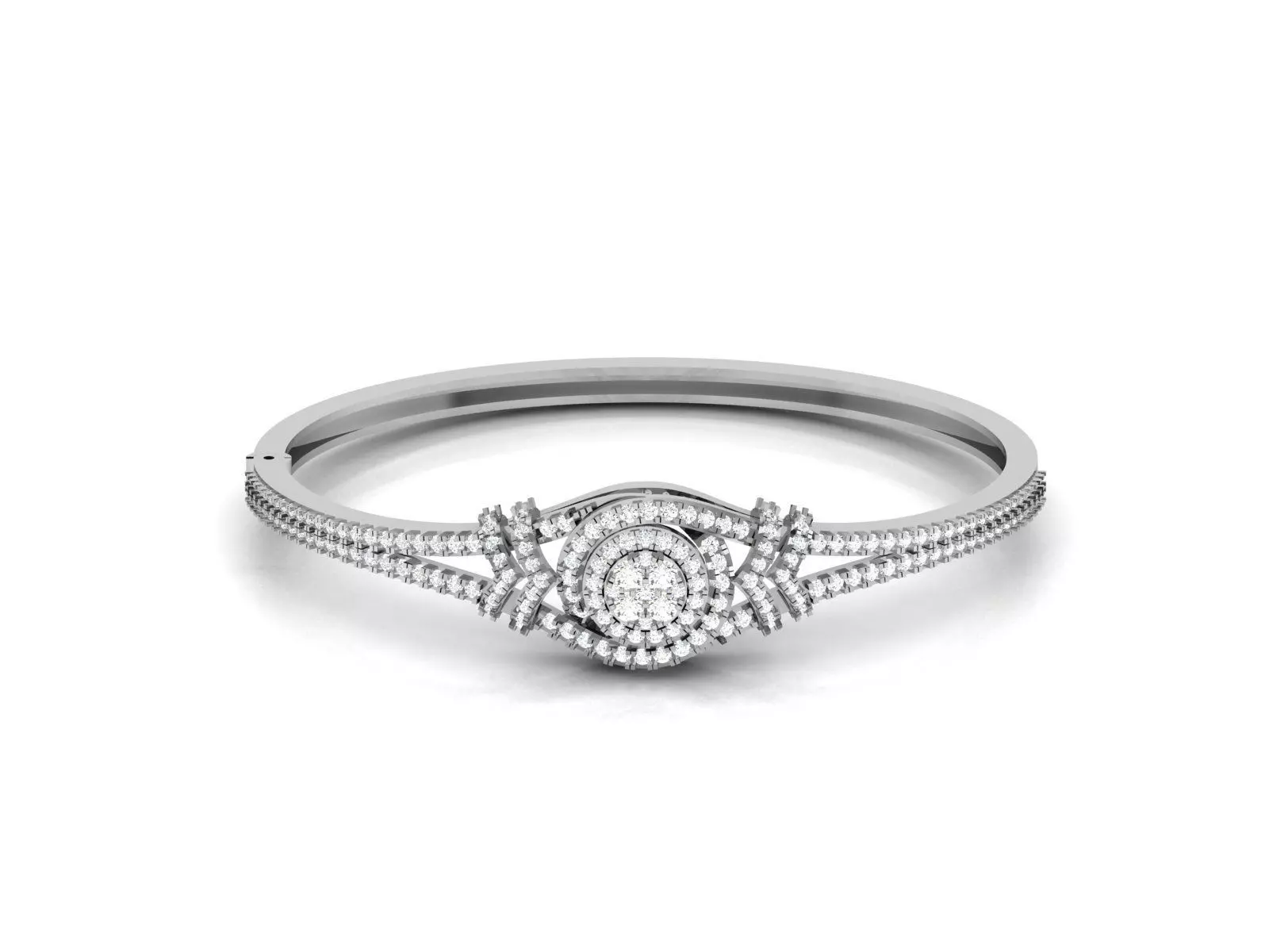 Women Bangle 3dm STL OBJ FBX Render Details 3D print model_0