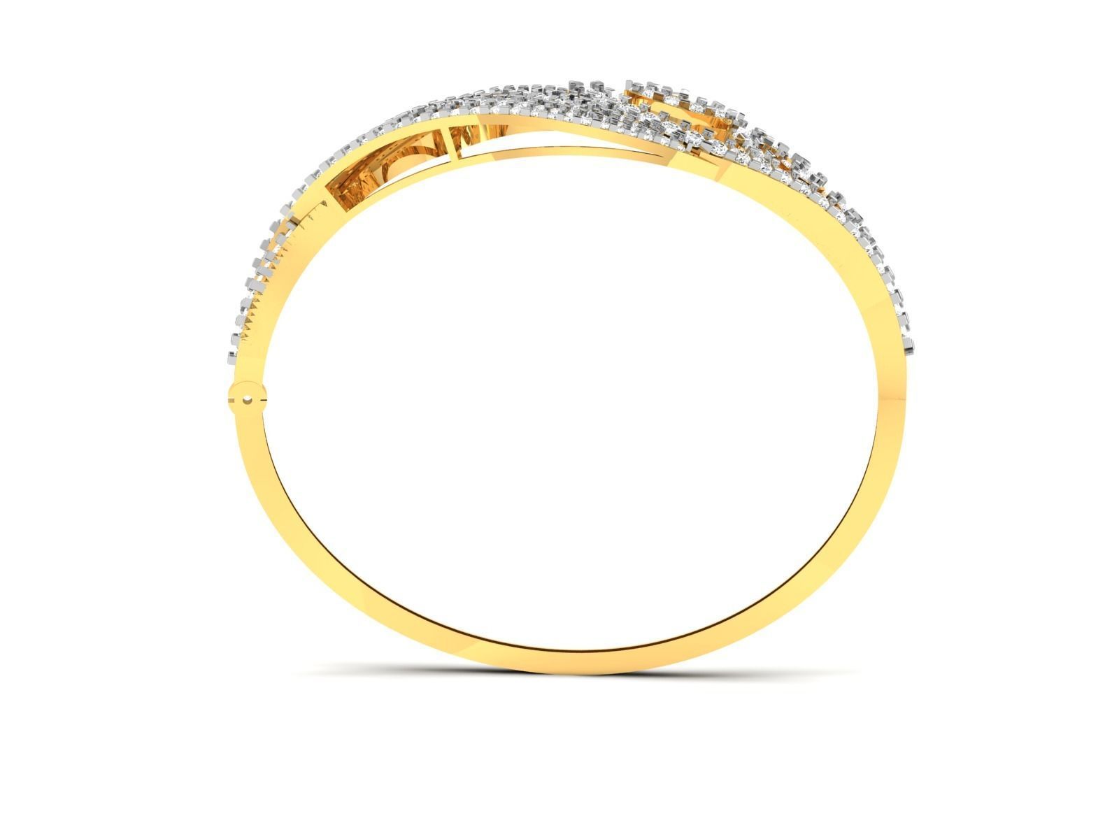 Women Bangle 3dm STL OBJ FBX Render Details 3D print model_3