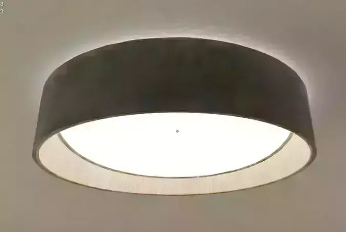 Ceiling Lamp - no textures Free 3D model