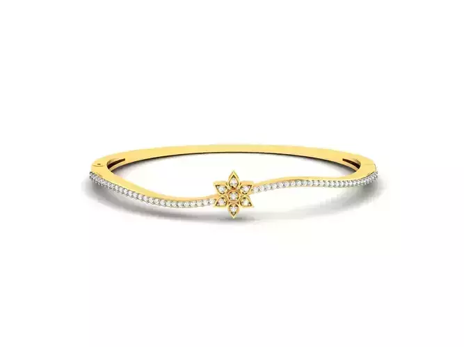 Women Bangle 3dm STL OBJ FBX Render Details