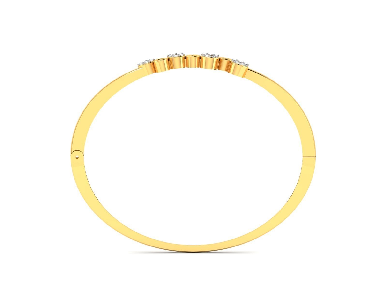 Women Bangle 3dm STL OBJ FBX Render Details 3D print model_2