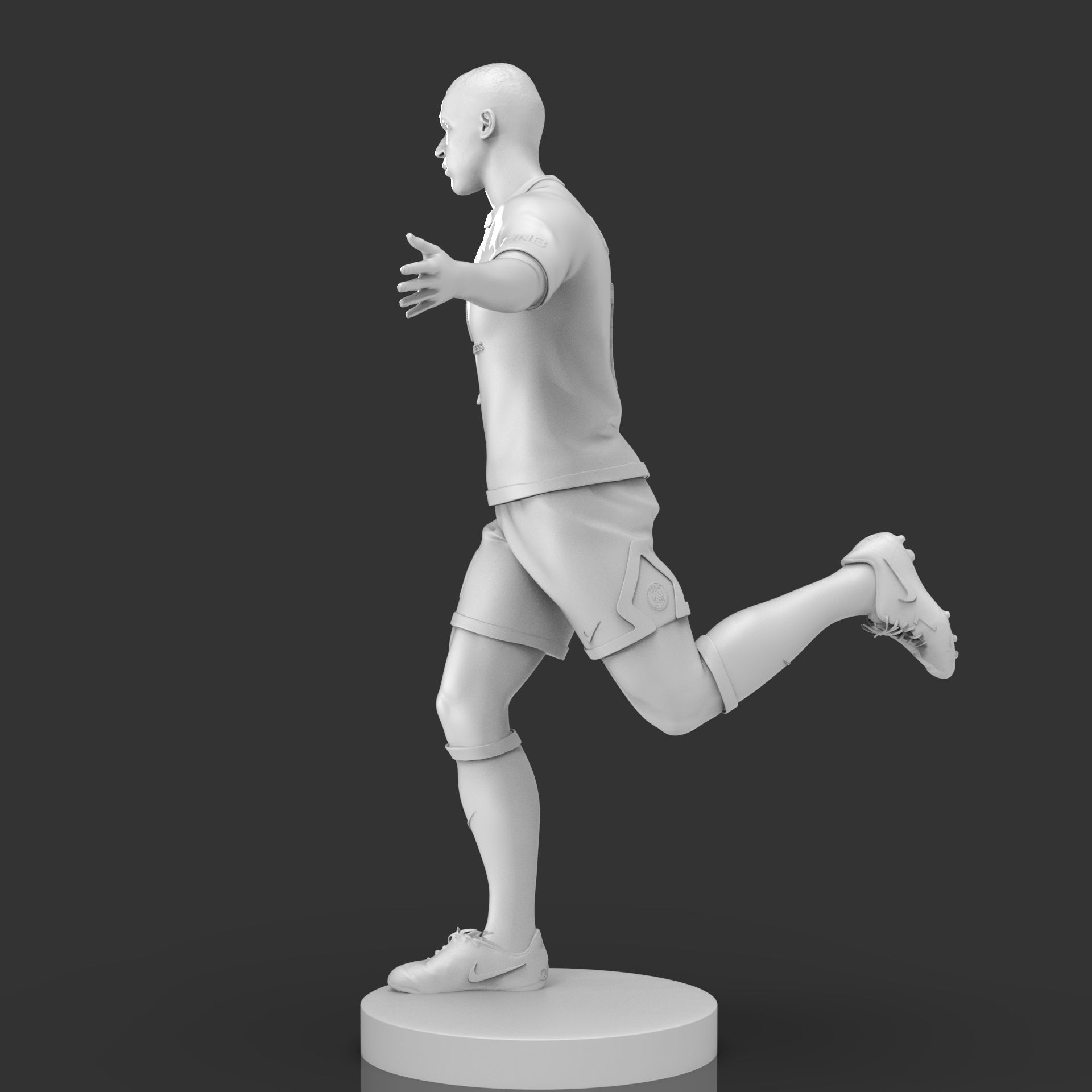 Kylian Mbappe 3D Printable 2 3D print model_15