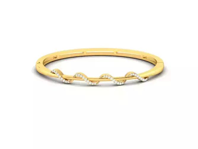 Women Bangle 3dm STL OBJ FBX Render Details