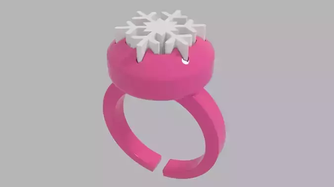 Snowflake ring